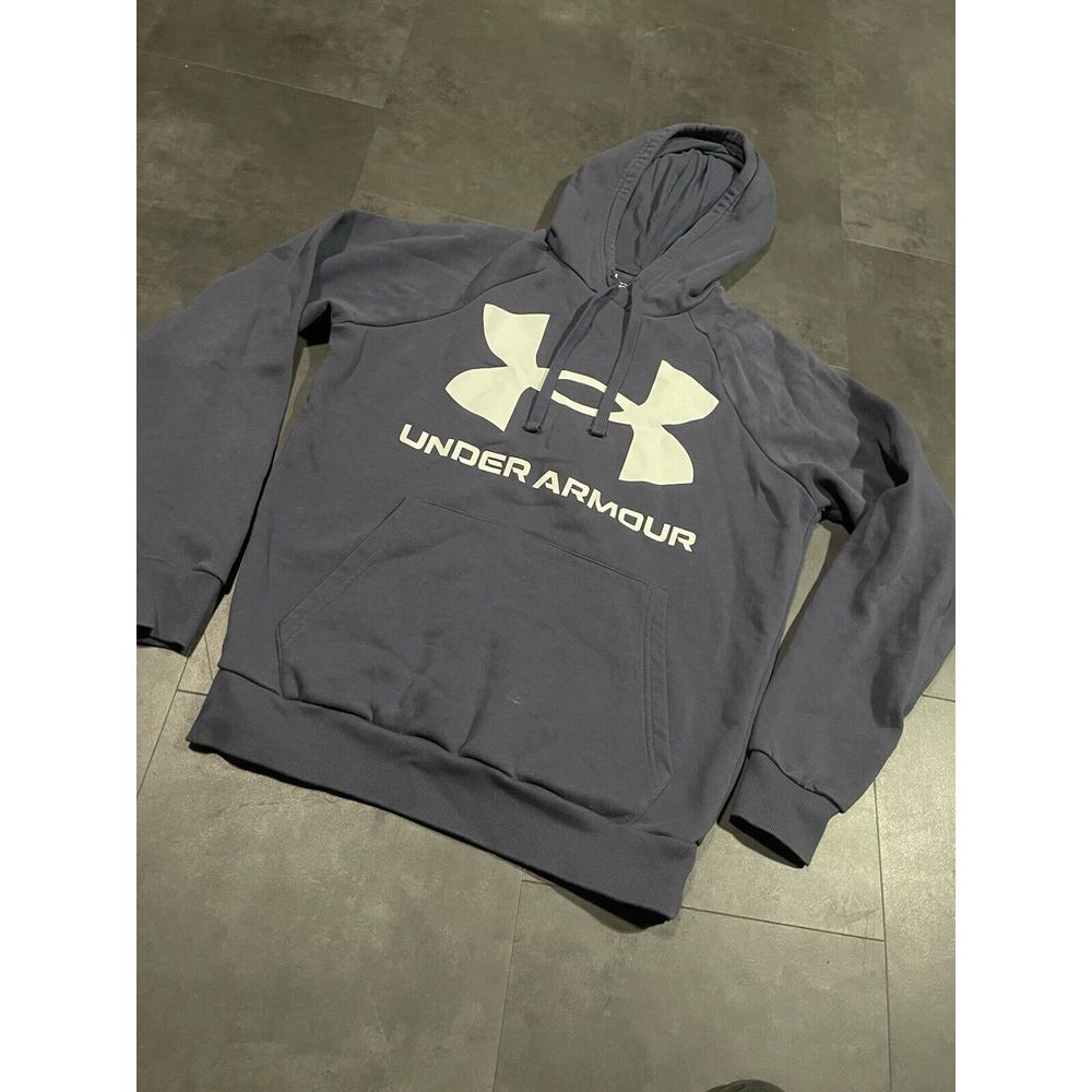 Under Armour Sweatshirt‎ Hoodie Mens Size S/M Blue Coldgear -D-45